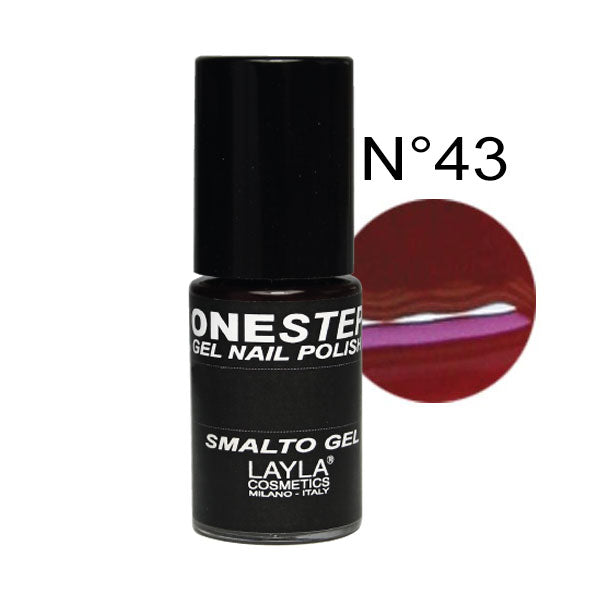 LAYLA ONE STEP GEL NAILPOLISH TEXAS 43 - Tre Pi Profumerie
