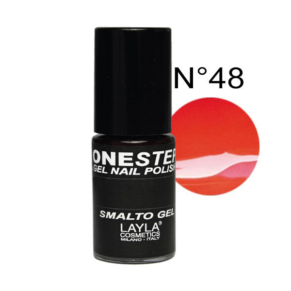 LAYLA ONE STEP GEL NAILPOLISH SAVANA FLUO 48 - Tre Pi Profumerie