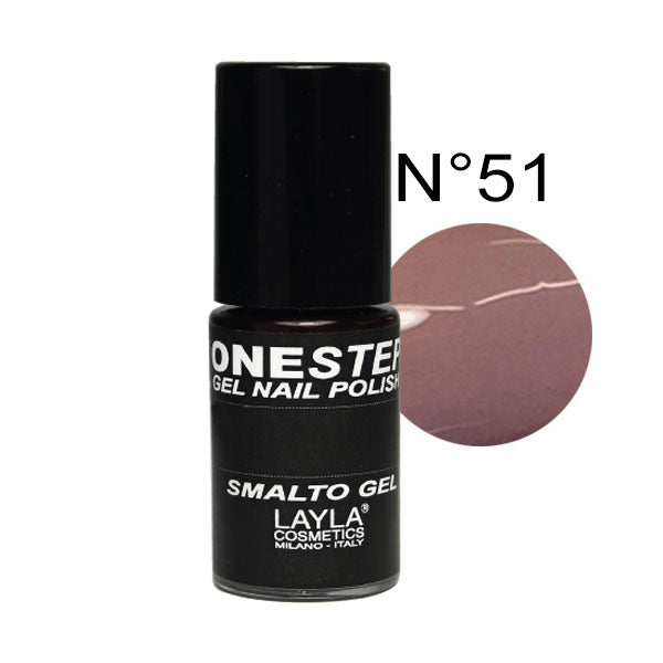 LAYLA ONE STEP GEL NAILPOLISH CHOCO LOVE 51 - Tre Pi Profumerie