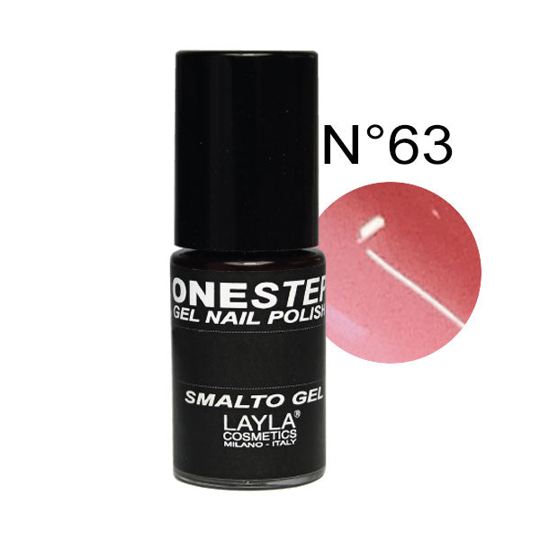 LAYLA ONE STEP GEL NAILPOLISH PRIMROSE 63 - Tre Pi Profumerie