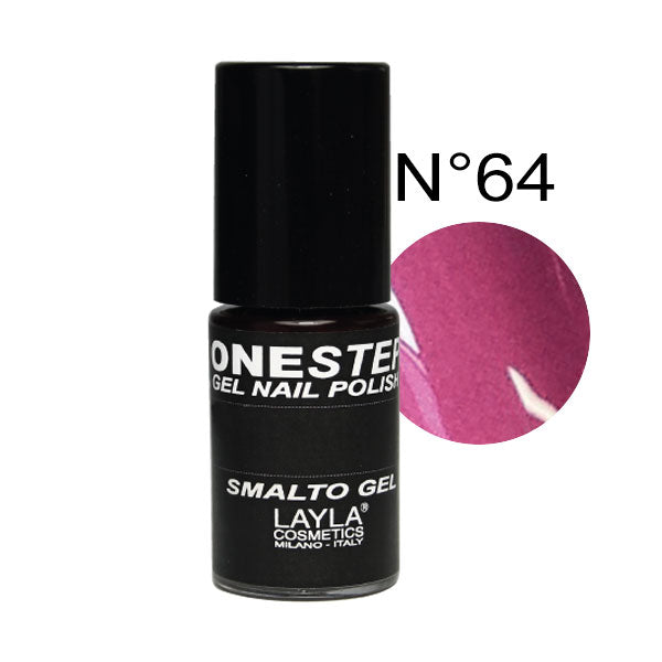 LAYLA ONE STEP GEL NAILPOLISH NASTY 64 - Tre Pi Profumerie