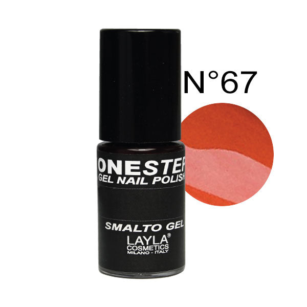 LAYLA ONE STEP GEL NAILPOLISH SUNSET 67 - Tre Pi Profumerie