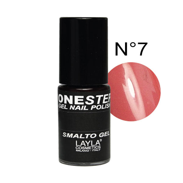LAYLA ONE STEP GEL NAILPOLISH RED STONE 07 - Tre Pi Profumerie