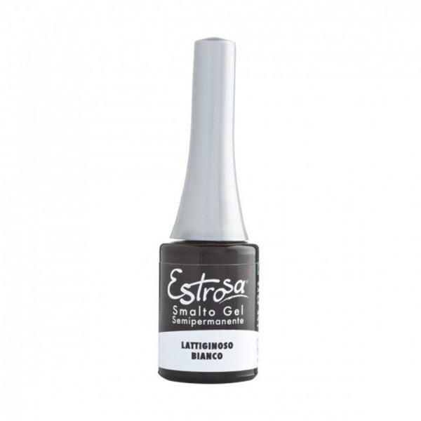 ESTROSA SMALTO GEL SEMIPERMANENTE LATTIGINOSO BIANCO 7822 7 ML - Tre Pi Profumerie