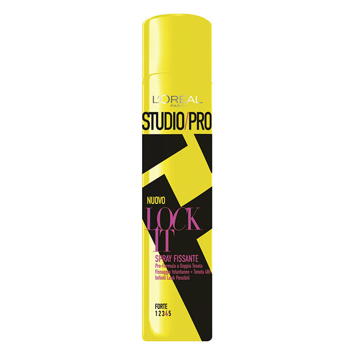 L'OREAL STUDIO/PRO LOCK IT SPRAY FISSANTE FORTE 400 ML - Tre Pi Profumerie
