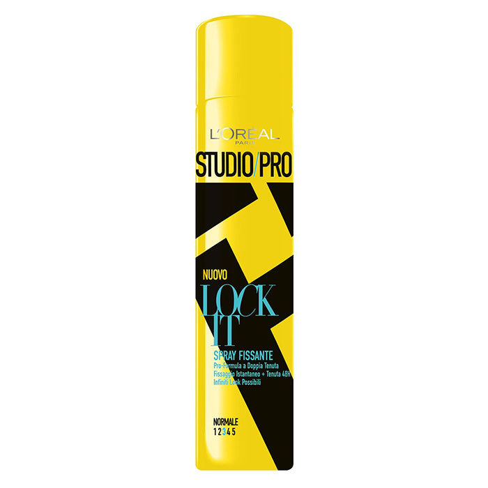 L'OREAL STUDIO/PRO LOCK IT SPRAY FISSANTE NORMALE 400 ML - Tre Pi Profumerie