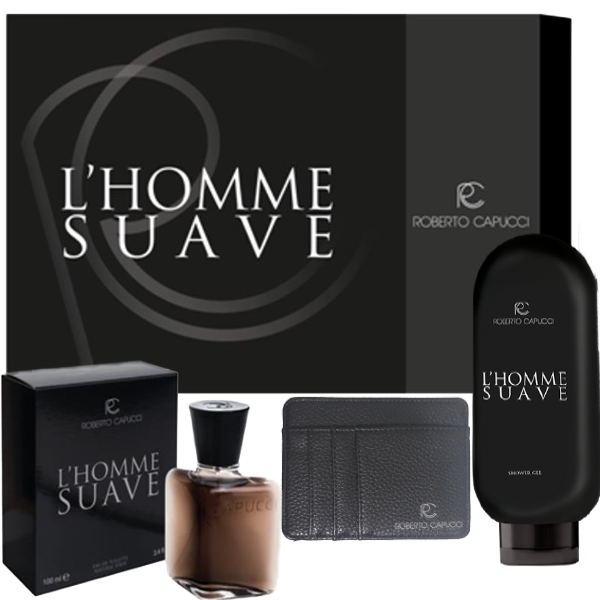 CAPUCCI L'HOMME SAUVAGECOFANETTO EDT 100 ML + SHOWER GEL 400 ML - Tre Pi Profumerie