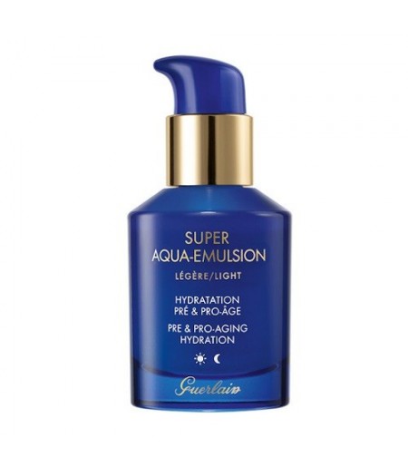 GUERLAIN SUPER AQUA EMULSION LEGERE EMULSIONE IDRATANTE 50 ML - Tre Pi Profumerie