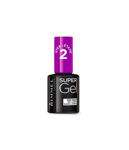 RIMMEL SUPER GEL COLORESMALTO TOP COAT 001 - Tre Pi Profumerie