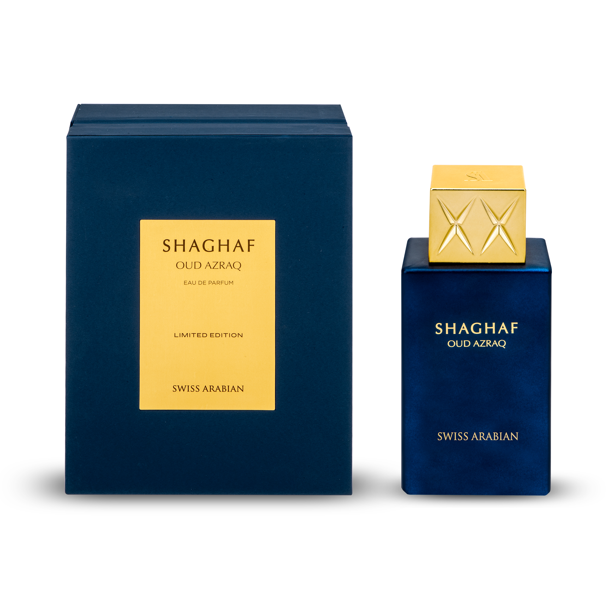 SWISS ARABIAN SHAGHAF OUD AZRAQ EAU DE PARFUM 75 ML