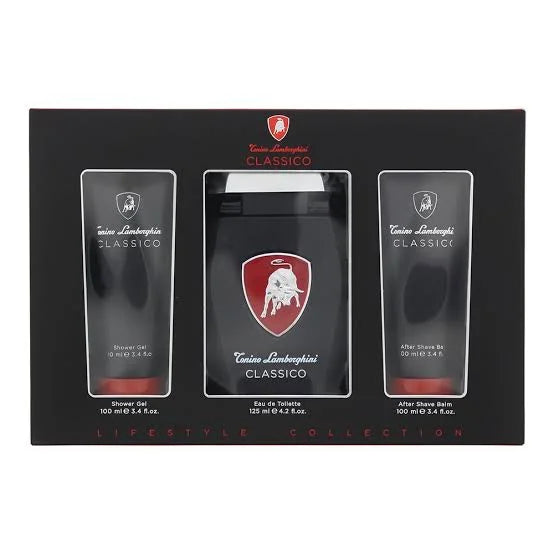 T. LAMBORGHINI CLASSICOCOF. EDT 125ML + A/S 100ML + S/G 100ML
