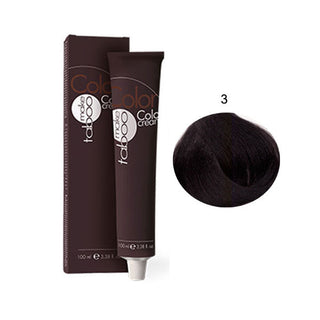 TABOO COLOR CREAM COLORATION CAPILLAIRE PROFESSIONNELLE 100 ML