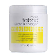TABOO MASCHERA RISTRUTTURANTE KERATIN & COLLAGENE 1000 ML - Tre Pi Profumerie