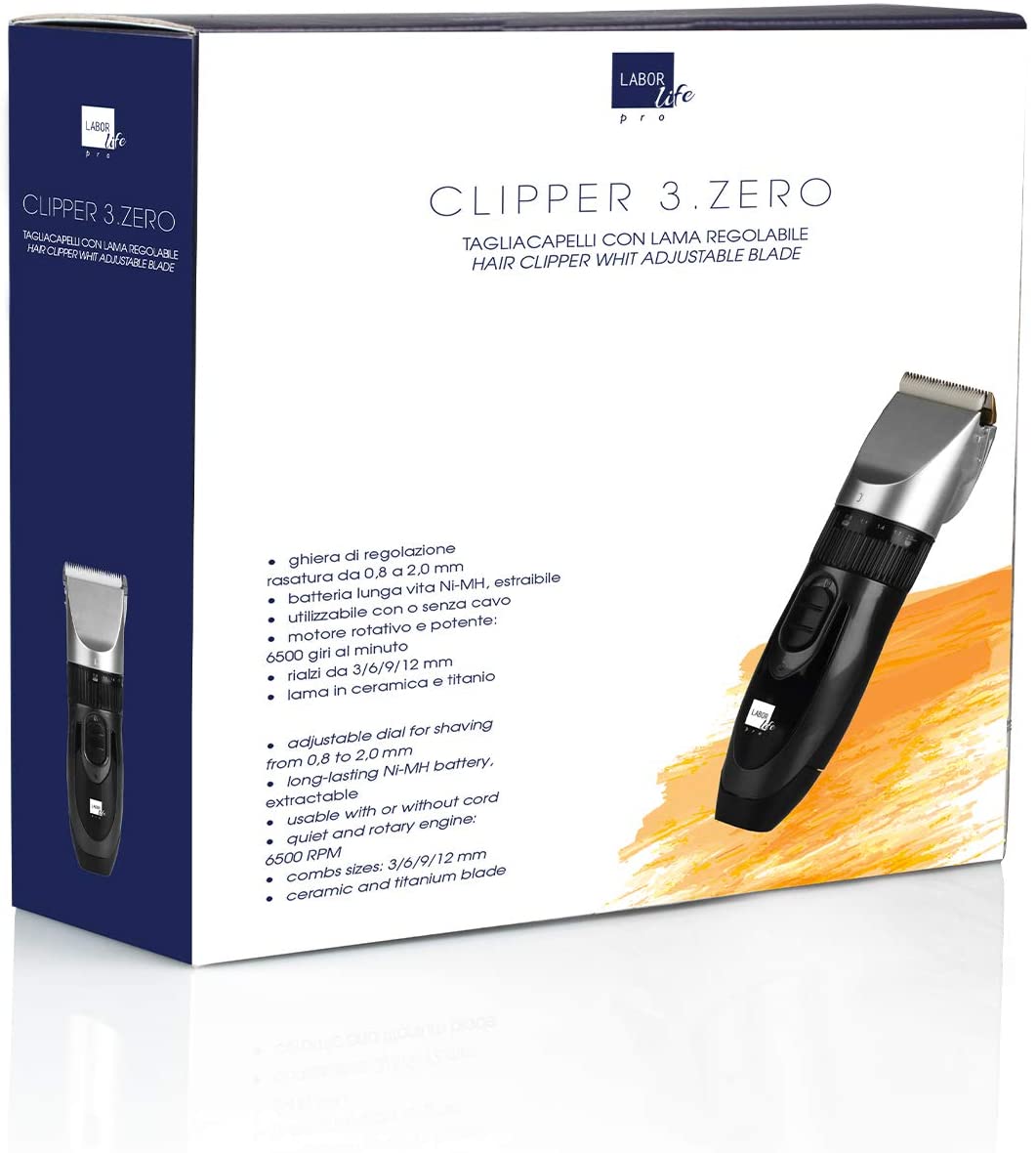 LABOR TAGLIACAPELLI PROFESSIONALE CLIPPER 3.ZERO - Tre Pi Profumerie