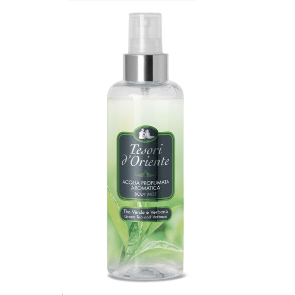 TESORI D'ORIENTE ACQUA PROFUMATA THE VERDE E VERBENA 200 ML - Tre Pi Profumerie