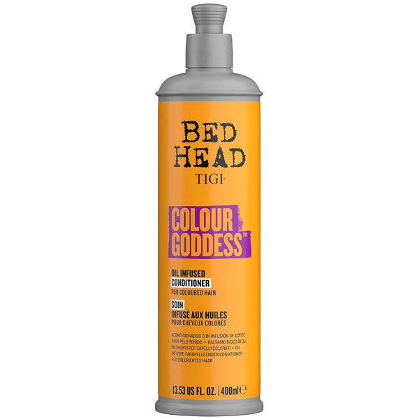 TIGI BED HEAD COLOUR GODDESS OIL BALSAMO CAPELLI COLORATI 400 ML - Tre Pi Profumerie