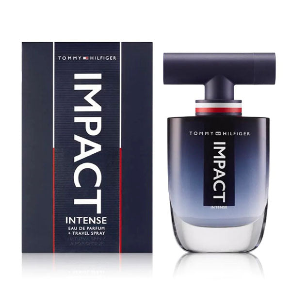 TOMMY HILFIGER IMPACT INTENSE EDP 100 ML + TRAVEL SPRAY 4 ML - Tre Pi Profumerie