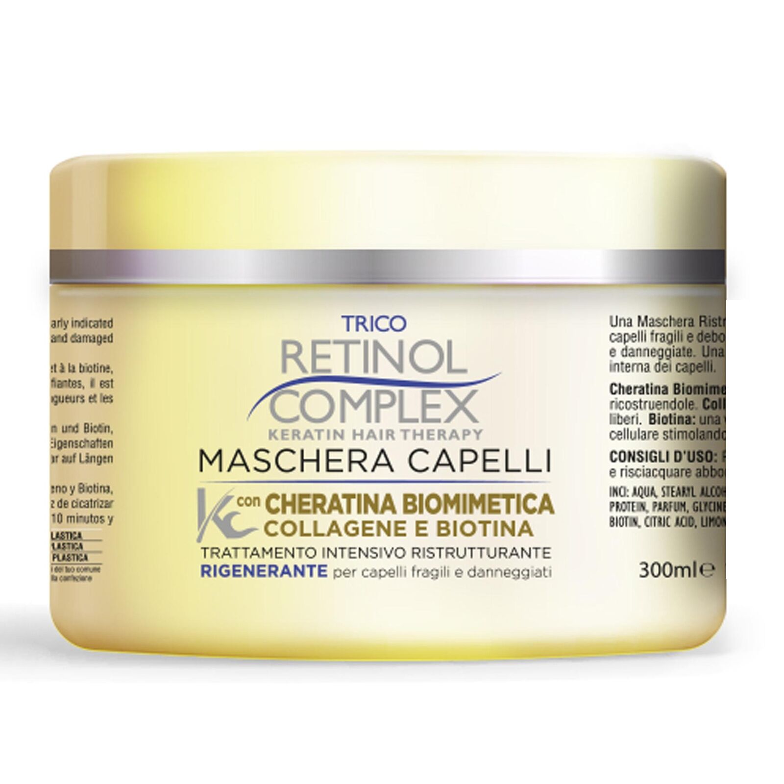 TRICO RETINOL COMPLEX MASCHERA CAPELLI CON CHERATINA BIOMIMETIC