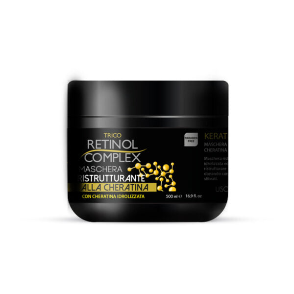 TRICO RETINOL COMPLEX MASCHERA RISTRUTTURANTE CHERATINA 500 ML