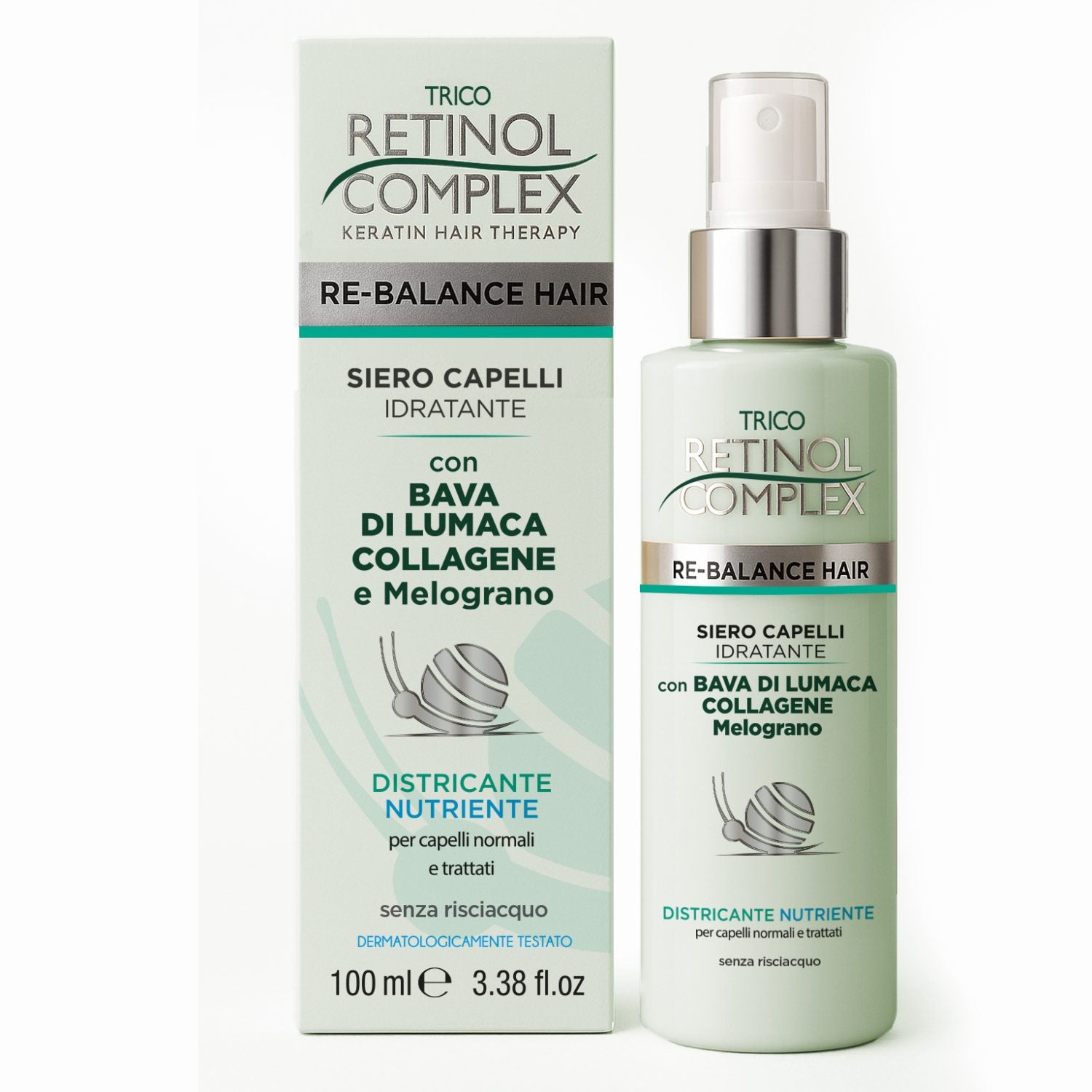 TRICO RETINOL COMPLEX SIERO CAPELLI CON CHERATINA BIOMIMETIC 100