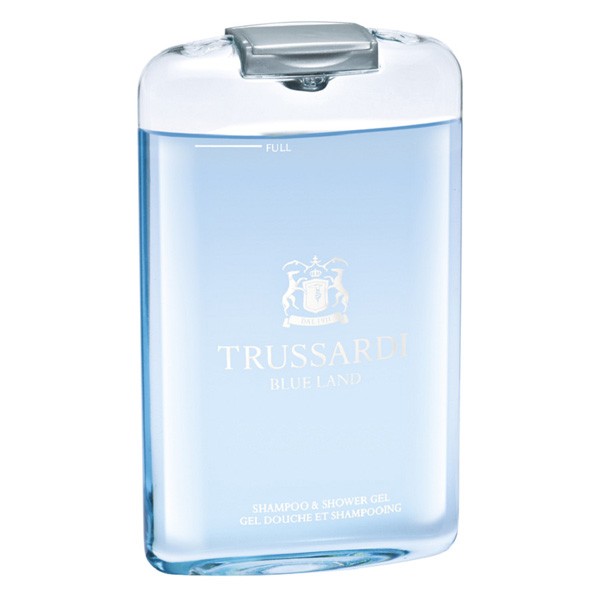 TRUSSARDI BLUE LAND SHAMPOO & SHOWER GEL 100 ML - Tre Pi Profumerie