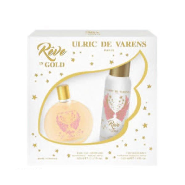 ULRIC DE VARENS COFANETTO REGALO REVE IN G.D EDP50+DEO125 - Tre Pi Profumerie