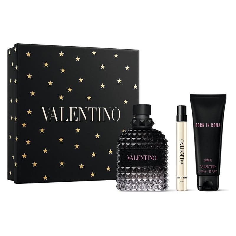 VALENTINO BORN IN ROMA PINK UOMO COFANETTO EDP 100 ML +EDP 10ML
