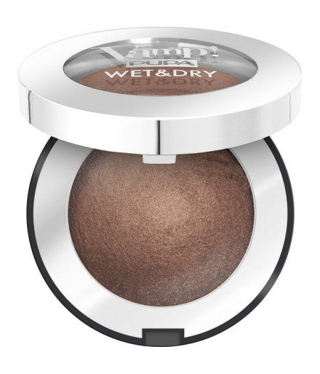 PUPA OMBRETTO VAMP WET E DRY WARM BROWN 105 - Tre Pi Profumerie