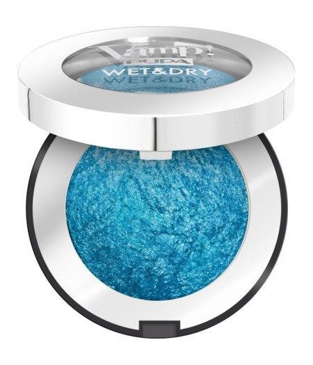 PUPA OMBRETTO VAMP WET E DRY VIBRANT TURQUOISE 304 - Tre Pi Profumerie