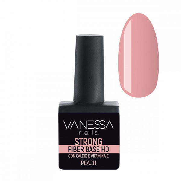 VANESSA NAILS STRONG FIBER BASE HD PEACH - Tre Pi Profumerie