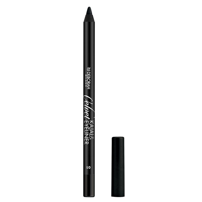 DEBORAH VELVET KAJAL & EYELINER 01 - Tre Pi Profumerie