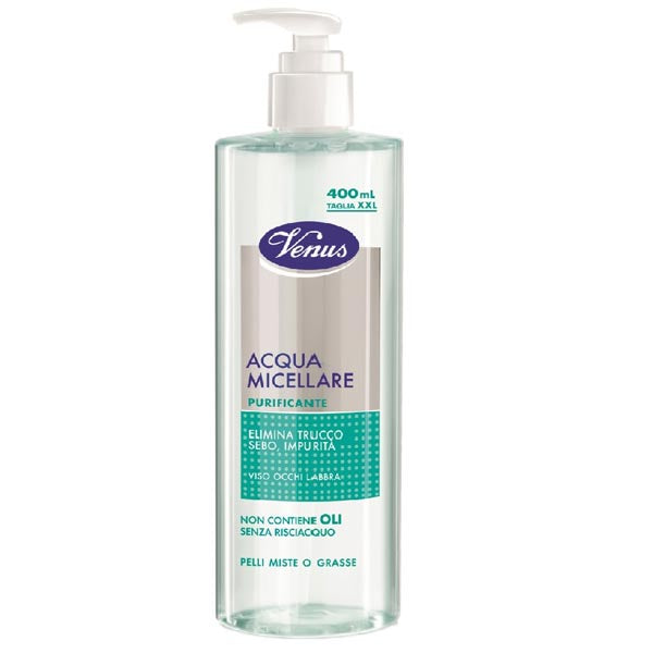 VENUS ACQUA MICELLARE PURIFICANTE 400 ML - Tre Pi Profumerie