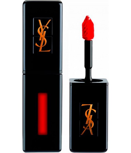 YVES SAINT LAURENT VERNIS A LEVRES VINYL CREAM RHITHM RED 411 - Tre Pi Profumerie