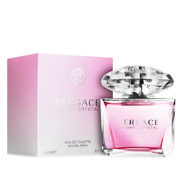 VERSACE BRIGHT CRYSTAL EAU DE TOILETTE 200 ML - Tre Pi Profumerie