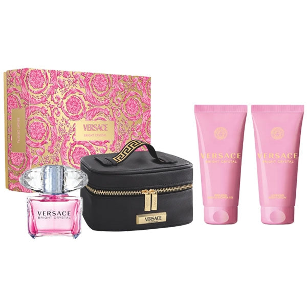 VERSACE COFANETTO REGALO BRIGHT CRYSTAL ET90+SG100+BL10 - Tre Pi Profumerie