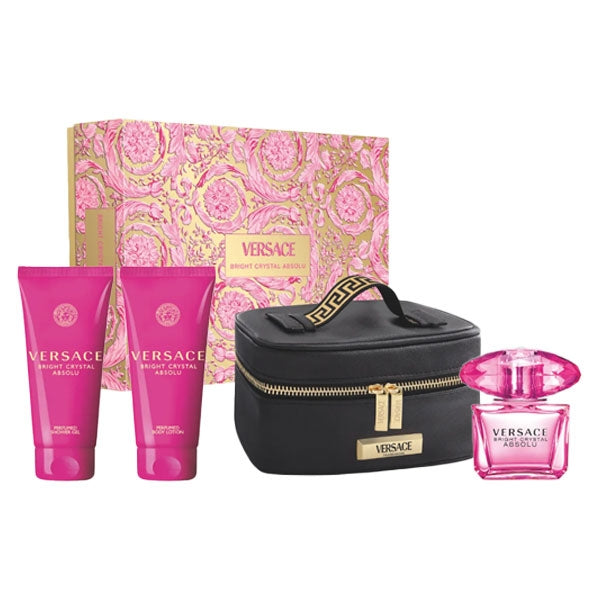 VERSACE COFANETTO REGALO BRIGHT CRYSTAL EDP90+SG100+B - Tre Pi Profumerie