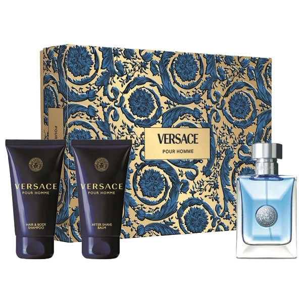 VERSACE COFANETTO REGALO HOMME EDT50+SG50+AS50 - Tre Pi Profumerie