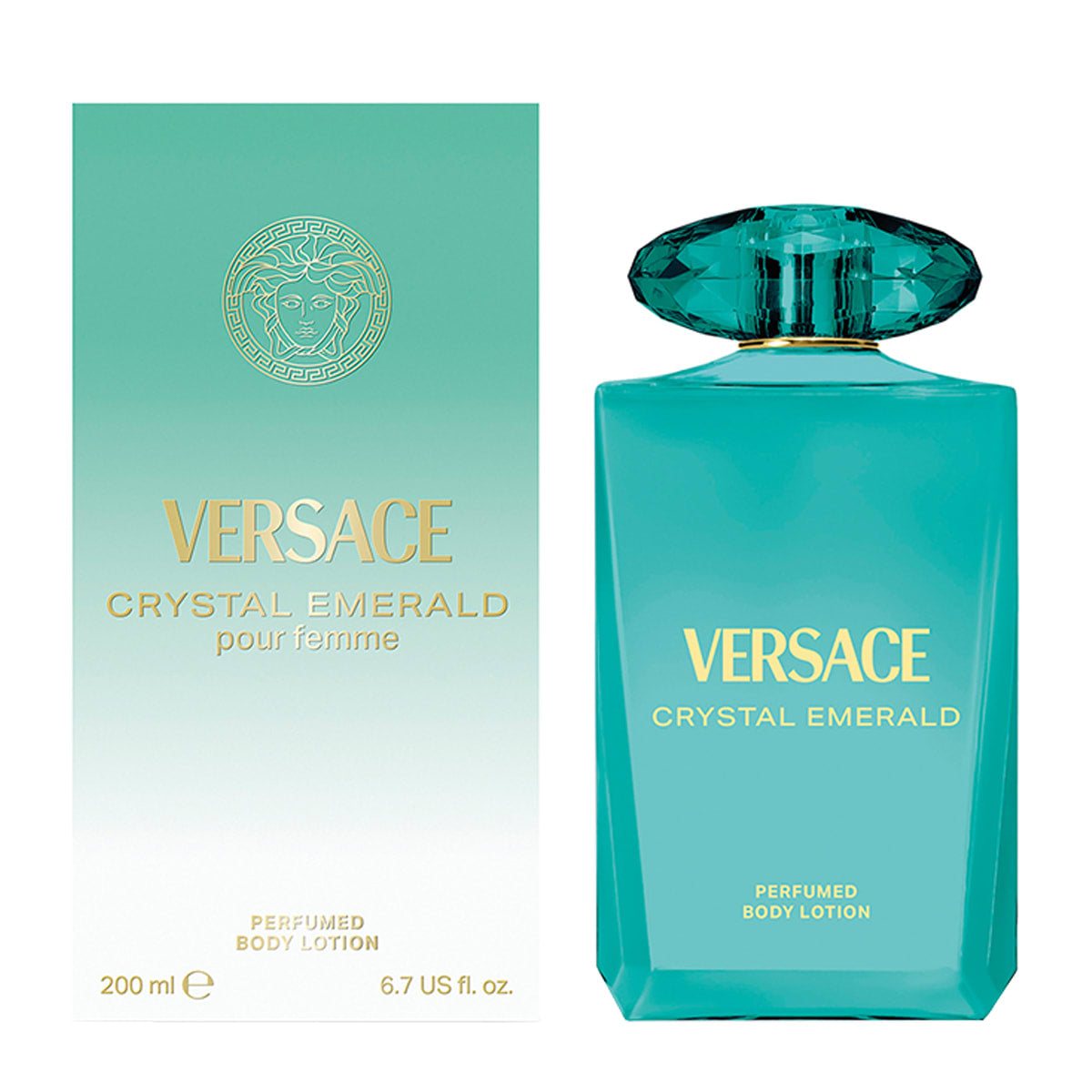 VERSACE CRYSTAL EMERALDPOUR FEMME PERFUMED BODY LOTION 200 ML