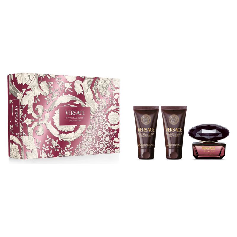 VERSACE CRYSTAL NOIR COFANETTO EDP 50 ML + BODY LOTION 50 ML