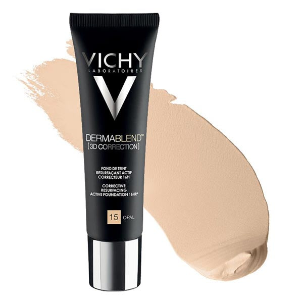 VICHY DERMABLEND 3D CORRECTION FONDOTINTA OPAL 15 30 ML - Tre Pi Profumerie