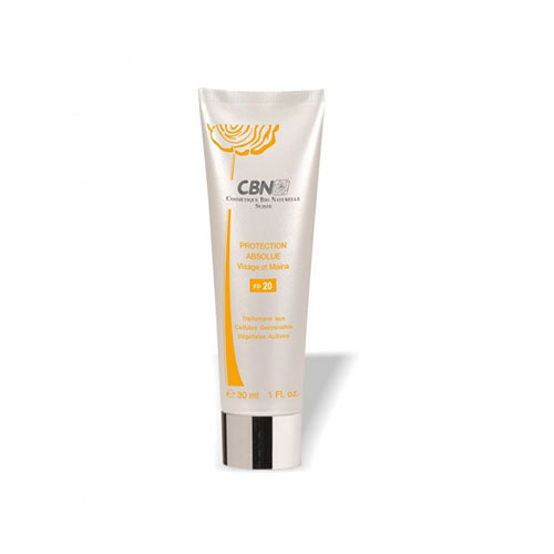 CBN PROTECTION ABSOLUE VISAGE-DECOLLETE' MAINS 20 SPF 30 ML - Tre Pi Profumerie