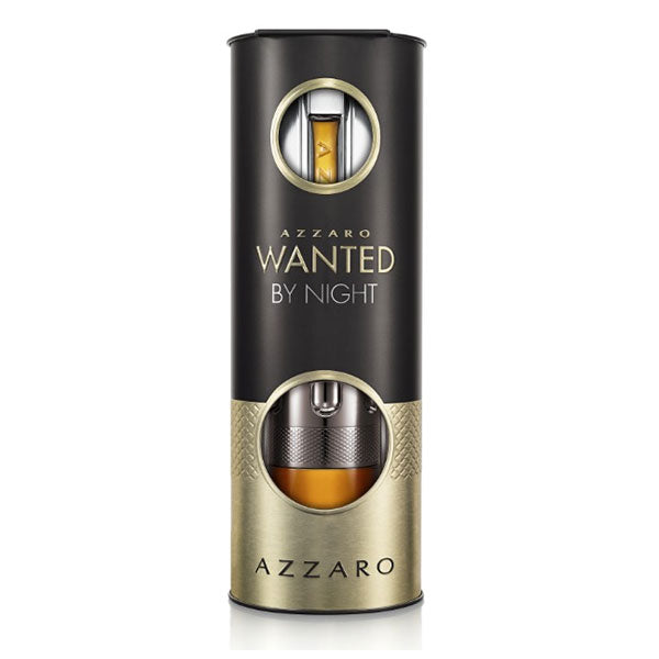 AZZARO WANTED BY NIGHT COFANETTO EDP 100 ML + EAU DE PARFUM15 ML - Tre Pi Profumerie