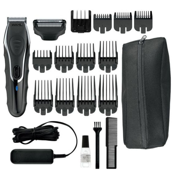 WAHL HOME AQUA GROOM SHOWERPROOF LITHIUM ION GROOMINK KIT - Tre Pi Profumerie