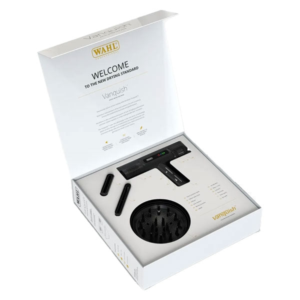 WAHL ASCIUGACAPELLI VANQUISH DIGITAL MOTOR HAIR DRYER - Tre Pi Profumerie