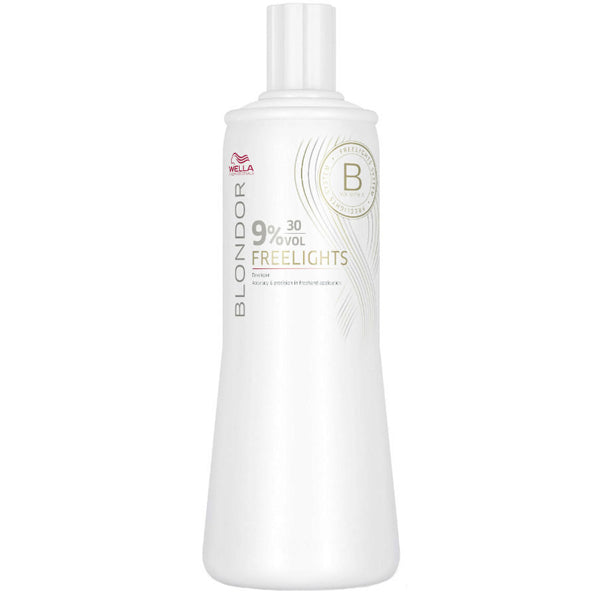 WELLA BLONDOR FREELIGHTS ATTIVATORE 30 VOLUMI 1000 ML - Tre Pi Profumerie