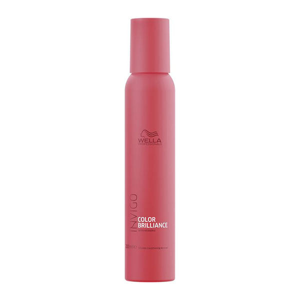 WELLA INVIGO COLOR BRILLIANCE VITAMIN CONDITIONING MOUSSE 200 ML - Tre Pi Profumerie
