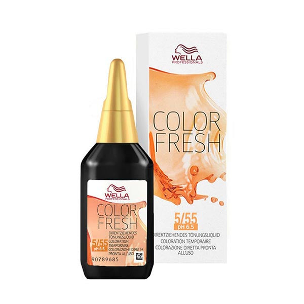 WELLA COLOR FRESH MOGANO INTENSO 5/55 - Tre Pi Profumerie