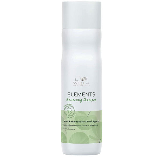 WELLA ELEMENTS SENZA PARABENI SHAMPOO RIGENERANTE 250 ML - Tre Pi Profumerie