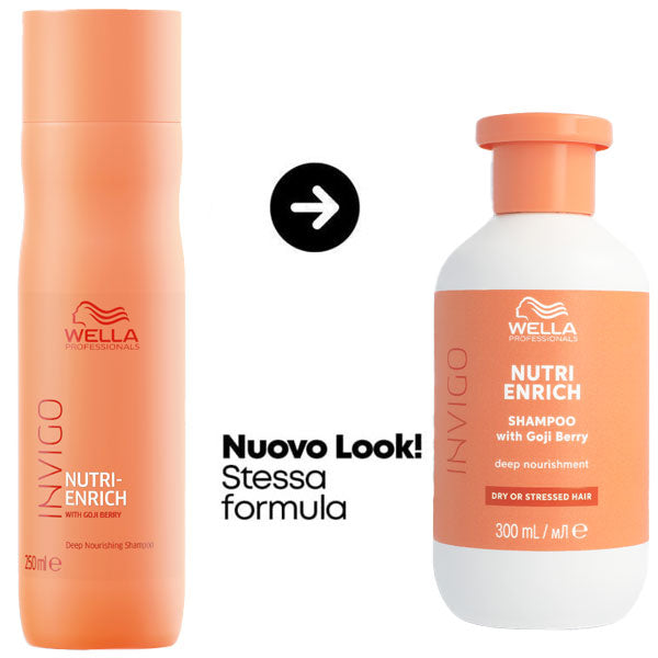 WELLA INVIGO NUTRI - ENRICH DEEP NOURISHING SHAMPOO 300 ML - Tre Pi Profumerie