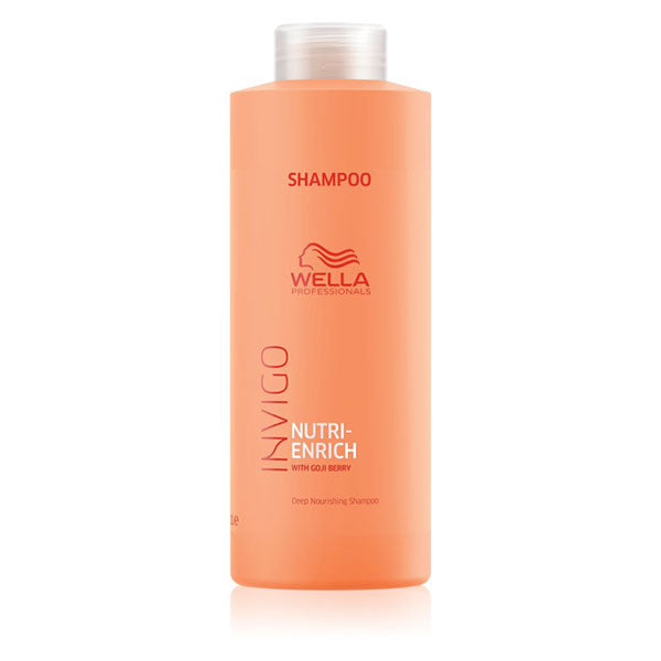 WELLA INVIGO NUTRI - ENRICH DEEP NOURISHING SHAMPOO 1000 ML - Tre Pi Profumerie